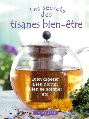 cover image of Les tisanes bien-être